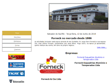 Tablet Screenshot of forneck.com.br